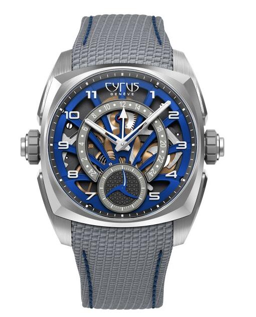 Cyrus Klepcys GMT Ocean Blue 539.507.TTB Replica Watch